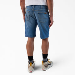 "FLEX 5-Pocket Denim Shorts, 11"""