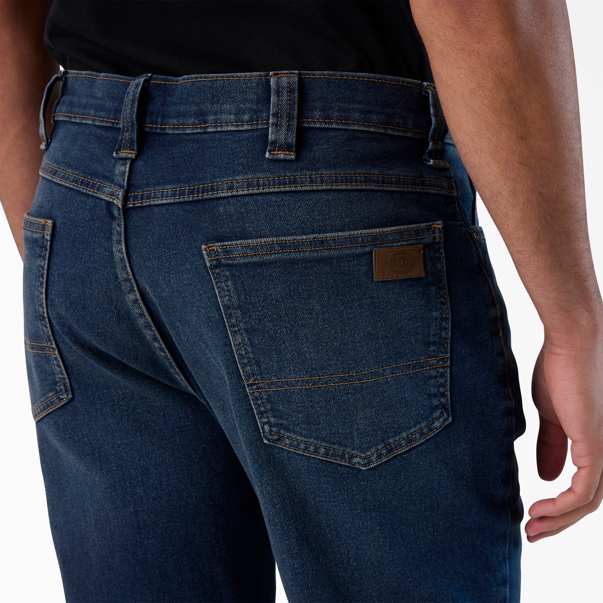"FLEX 5-Pocket Denim Shorts, 11"""