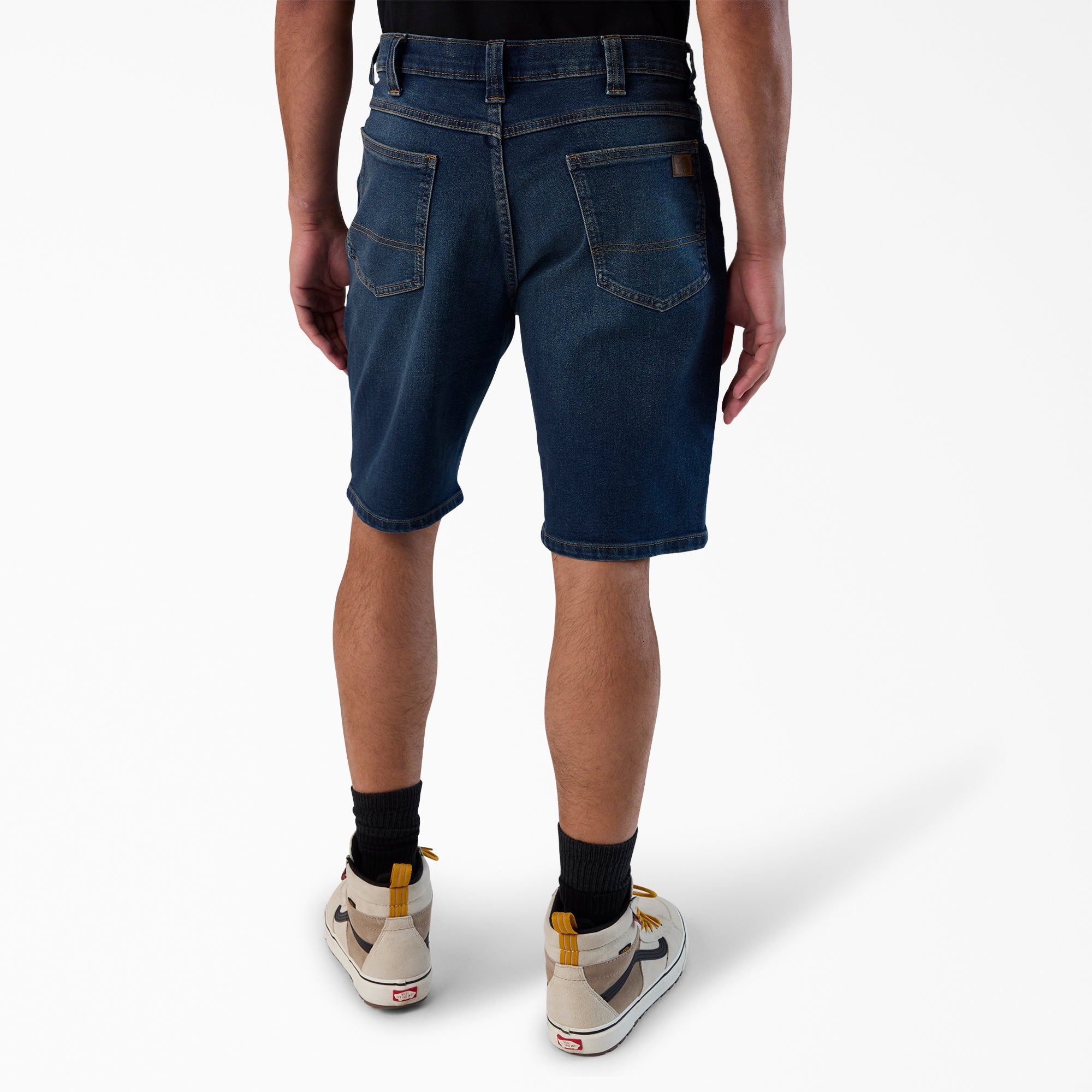 "FLEX 5-Pocket Denim Shorts, 11"""