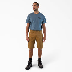 "FLEX 5-Pocket Duck Canvas Shorts, 11"""