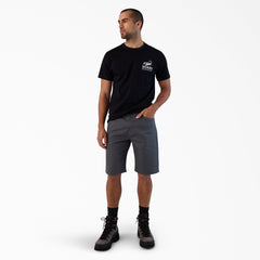 "FLEX 5-Pocket Duck Canvas Shorts, 11"""