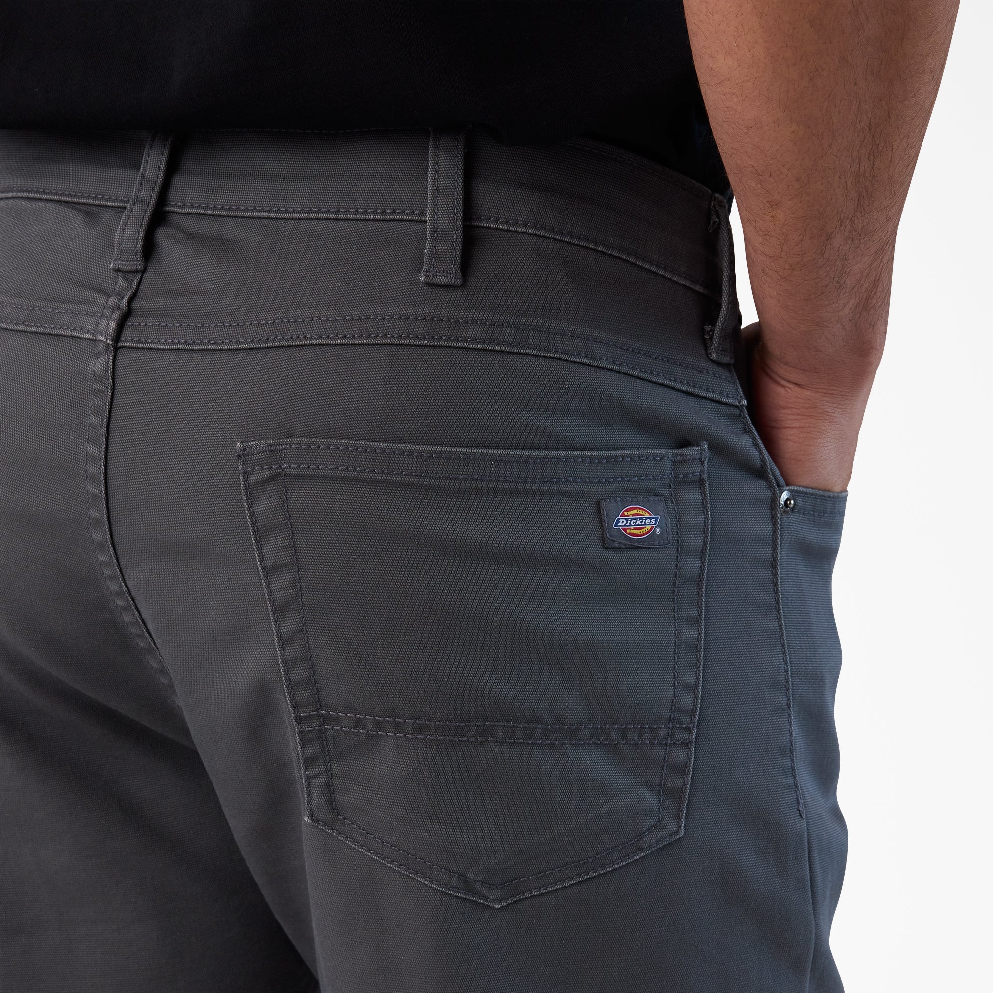 "FLEX 5-Pocket Duck Canvas Shorts, 11"""