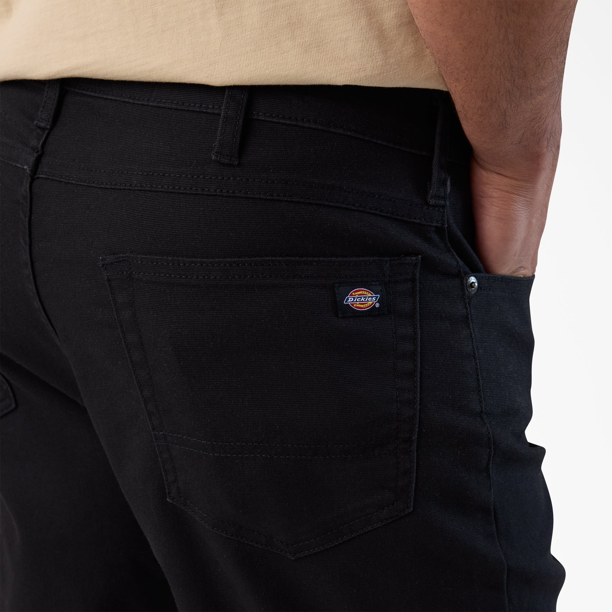 "FLEX 5-Pocket Duck Canvas Shorts, 11"""