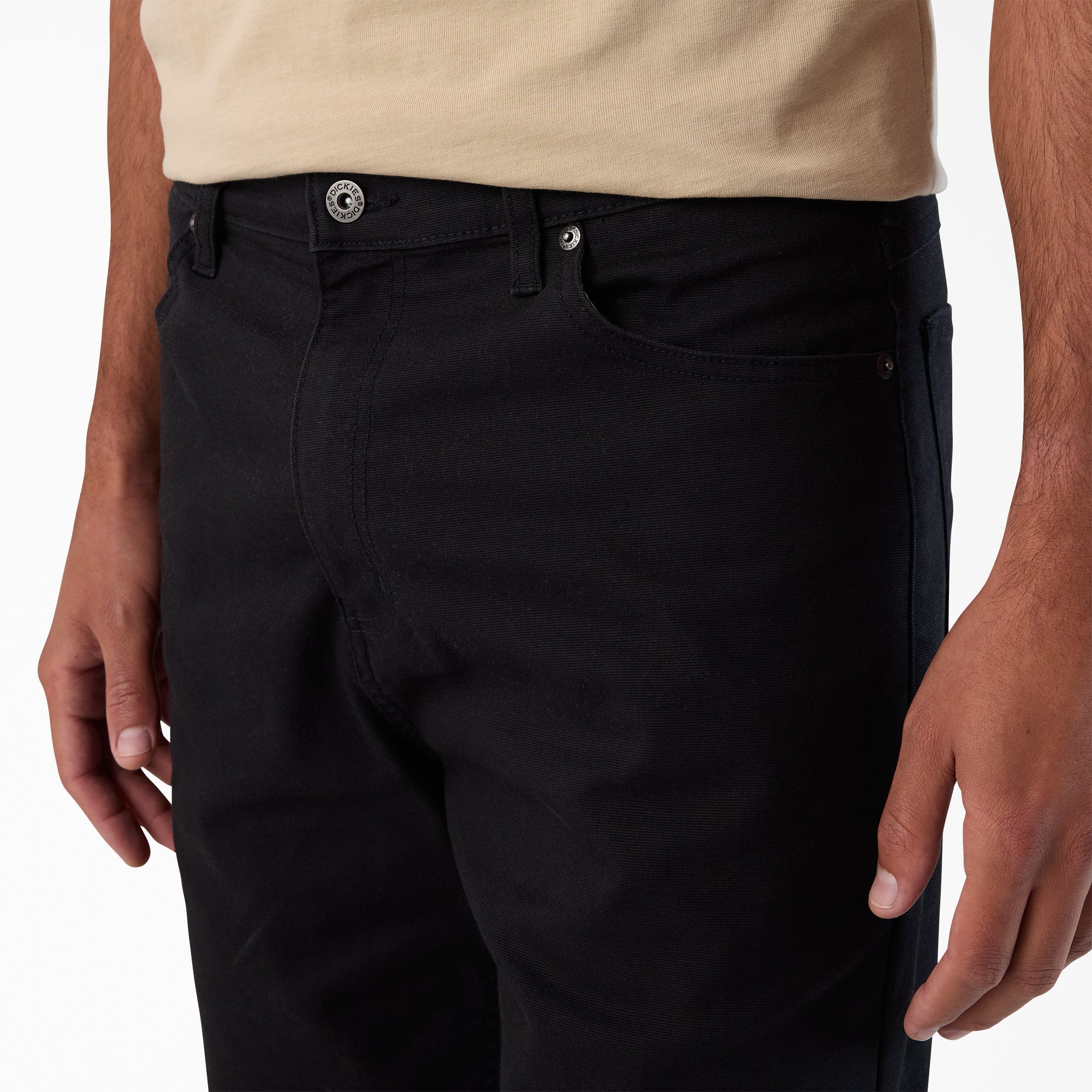 "FLEX 5-Pocket Duck Canvas Shorts, 11"""