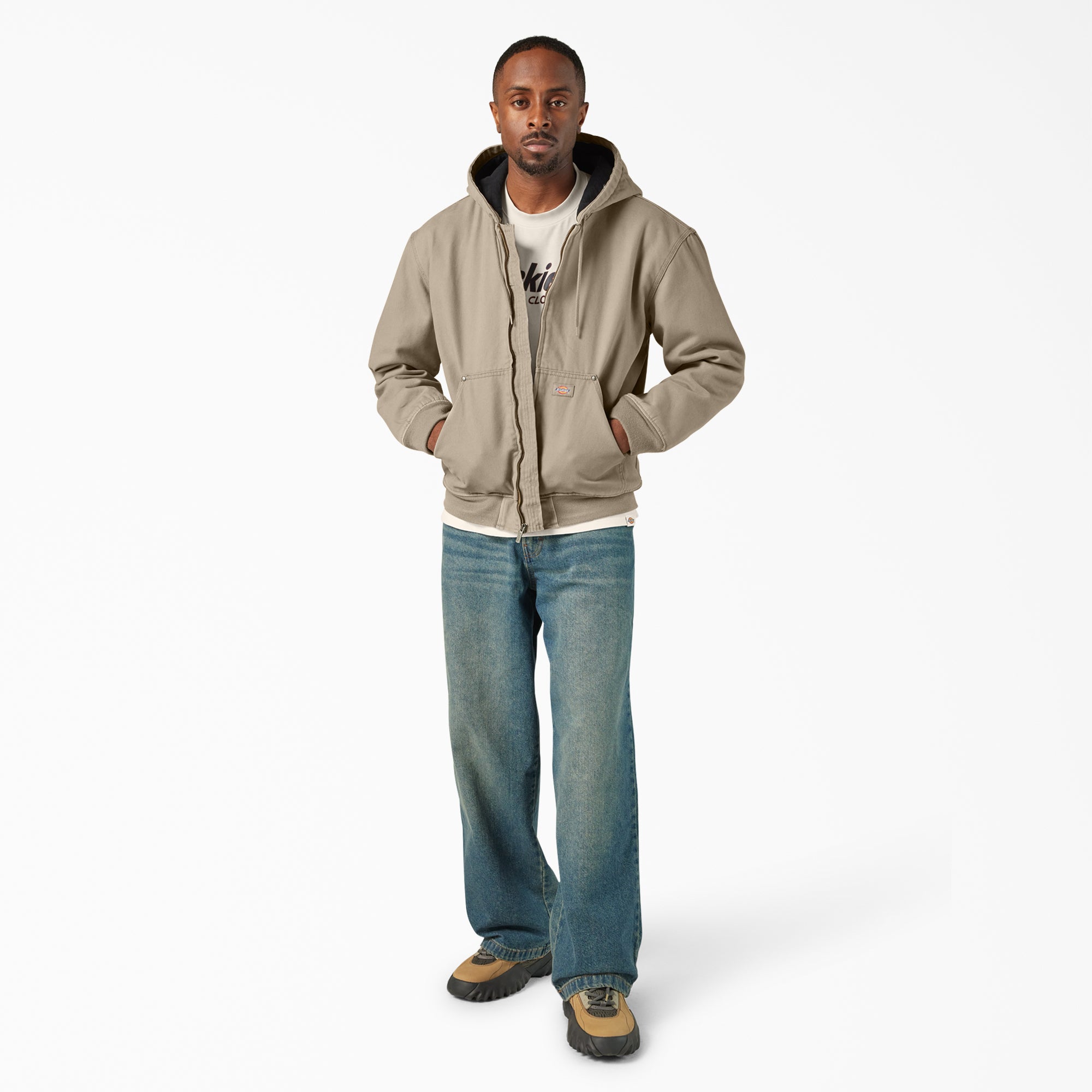 "Hilham Canvas Bomber Jacket"