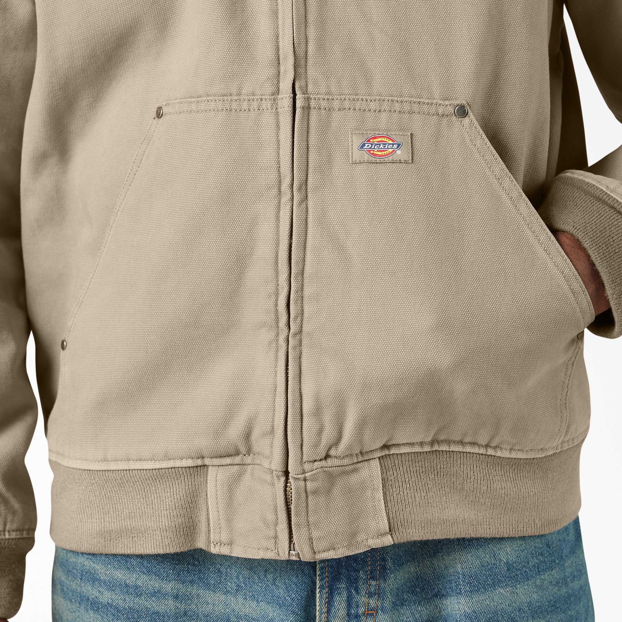 "Hilham Canvas Bomber Jacket"