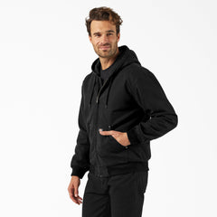 "Hilham Canvas Bomber Jacket"