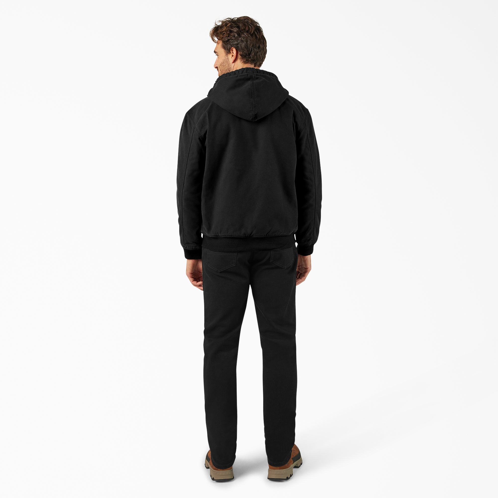 "Hilham Canvas Bomber Jacket"