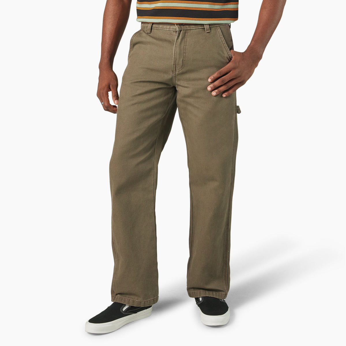 "Canvas Carpenter Pants"