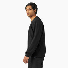 "Long Sleeve Waffle Shirt"