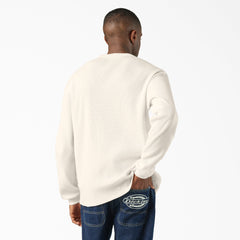 "Long Sleeve Waffle Shirt"