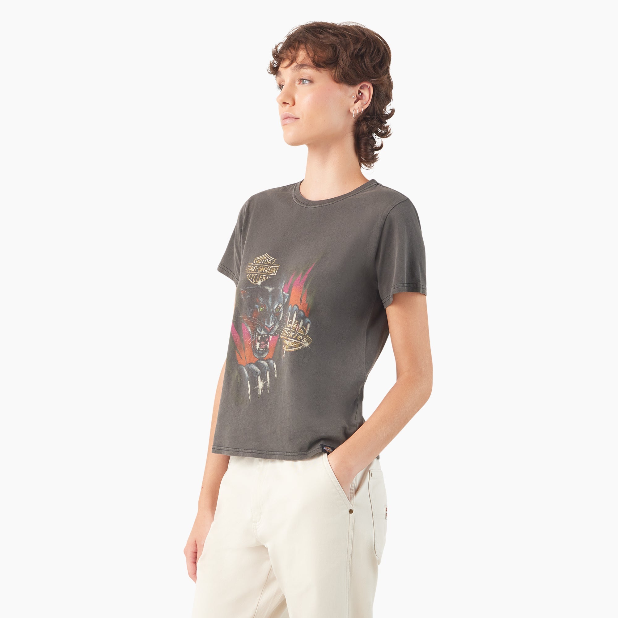 "Dickies x Harley-Davidson Women's Panther City T-Shirt"