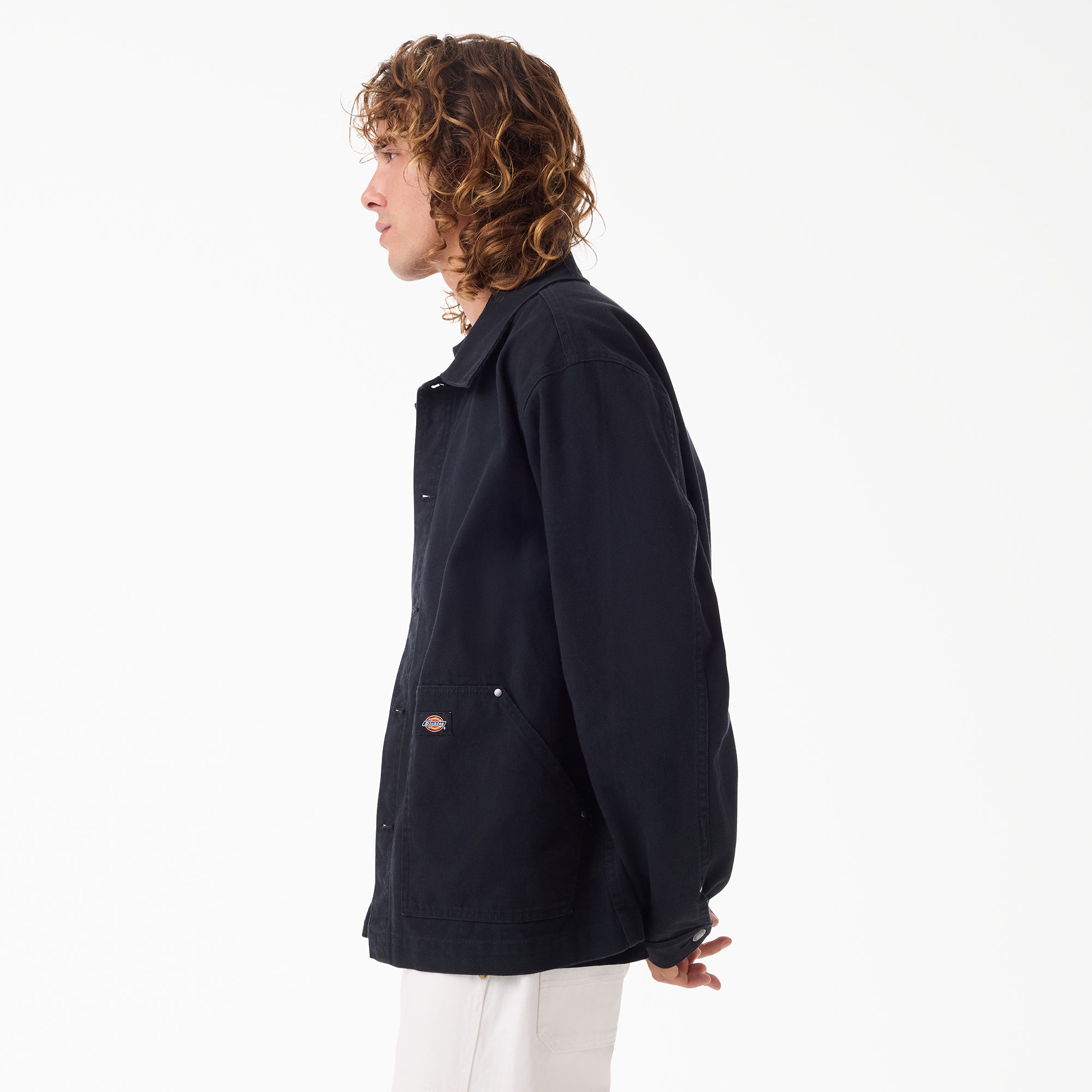 "Unlined Canvas Barn Jacket"