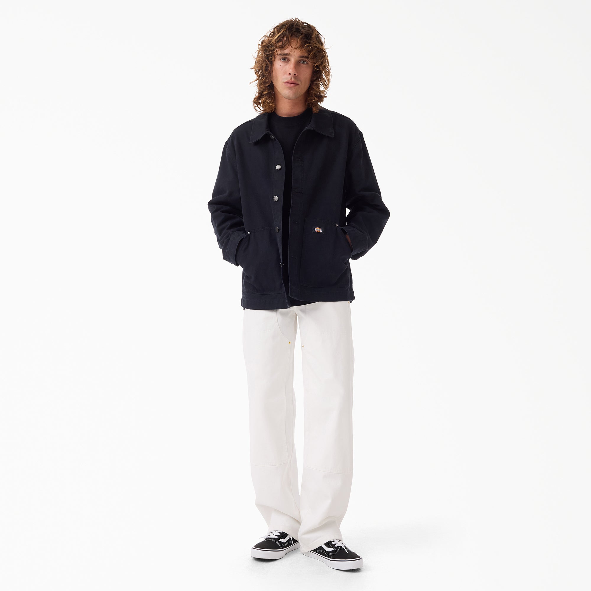 "Unlined Canvas Barn Jacket"