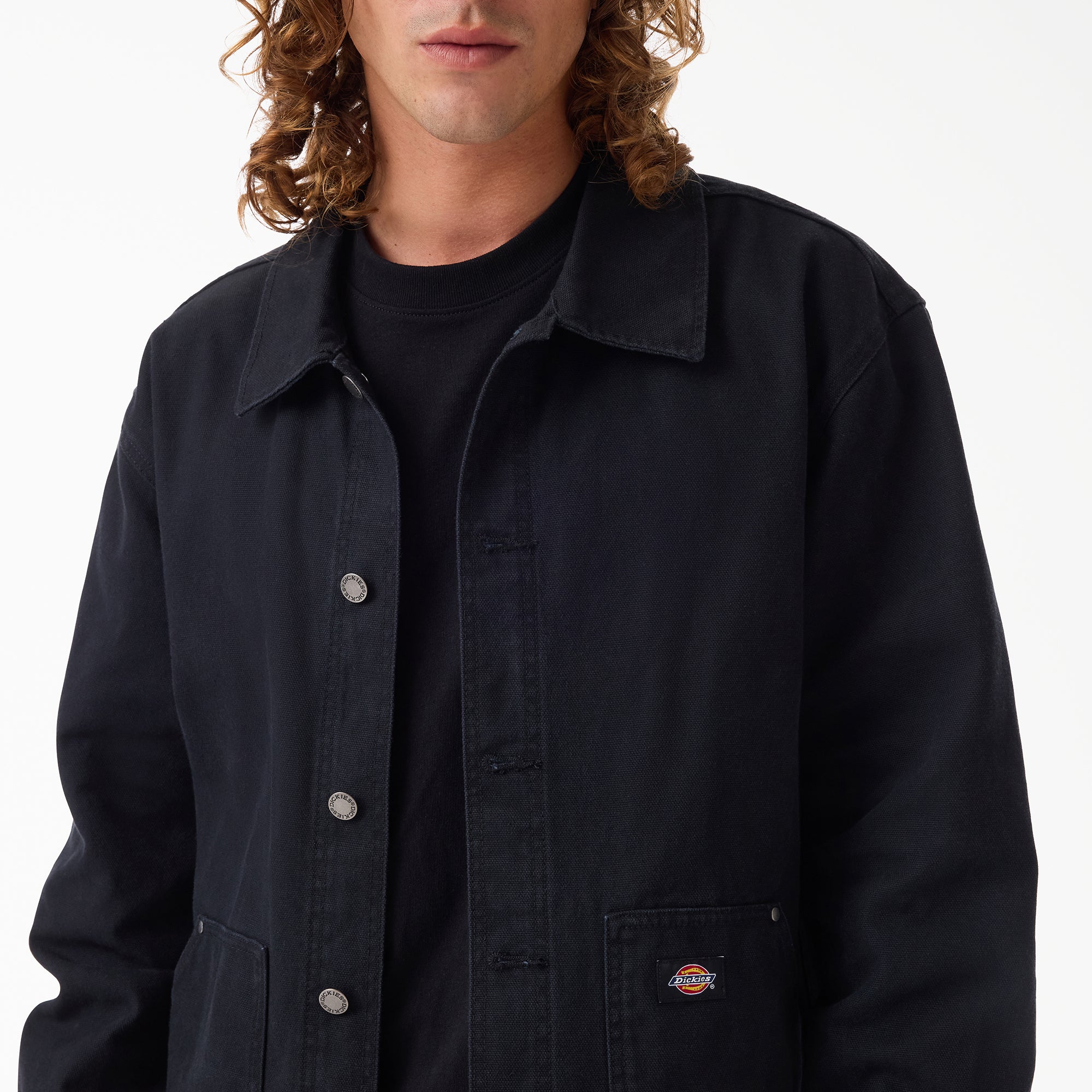 "Unlined Canvas Barn Jacket"