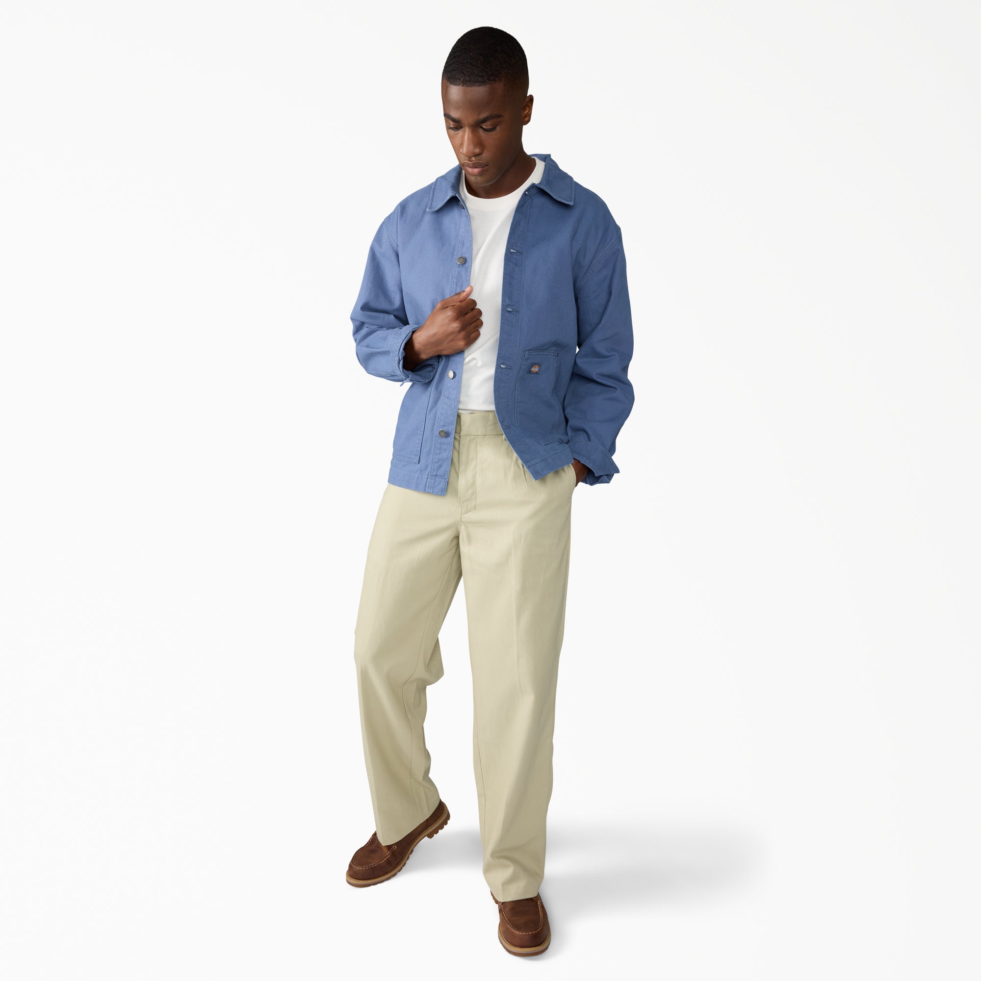"Unlined Canvas Barn Jacket"