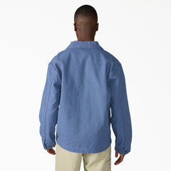 "Unlined Canvas Barn Jacket"