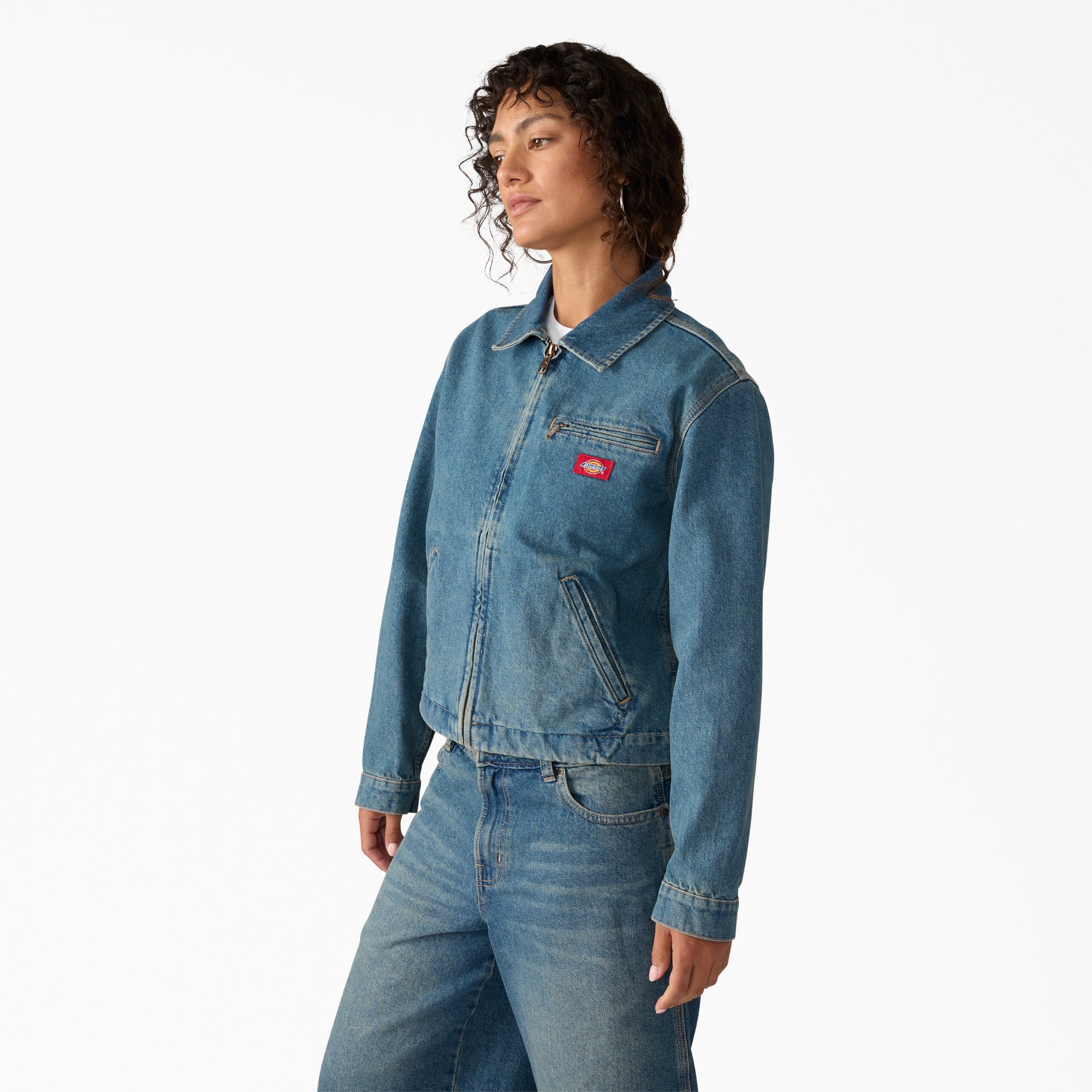 "Women's Denim Painter Jacket"