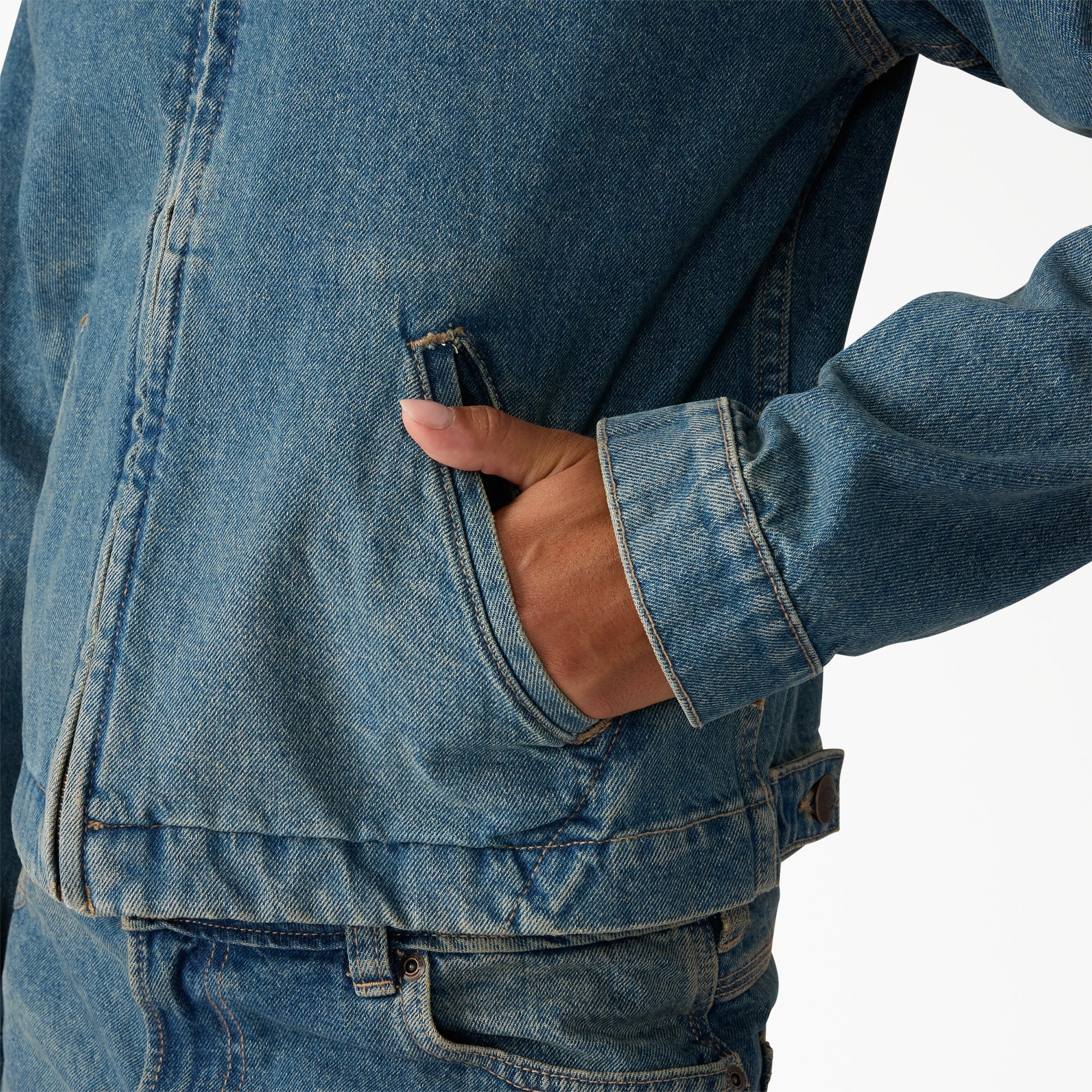 "Women's Denim Painter Jacket"