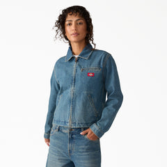 "Women's Denim Painter Jacket"