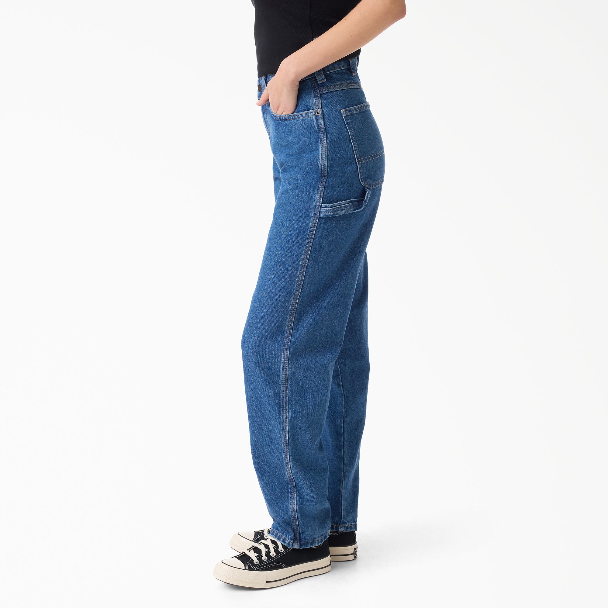 "Women's 993 High Waist Tapered Carpenter Jeans"