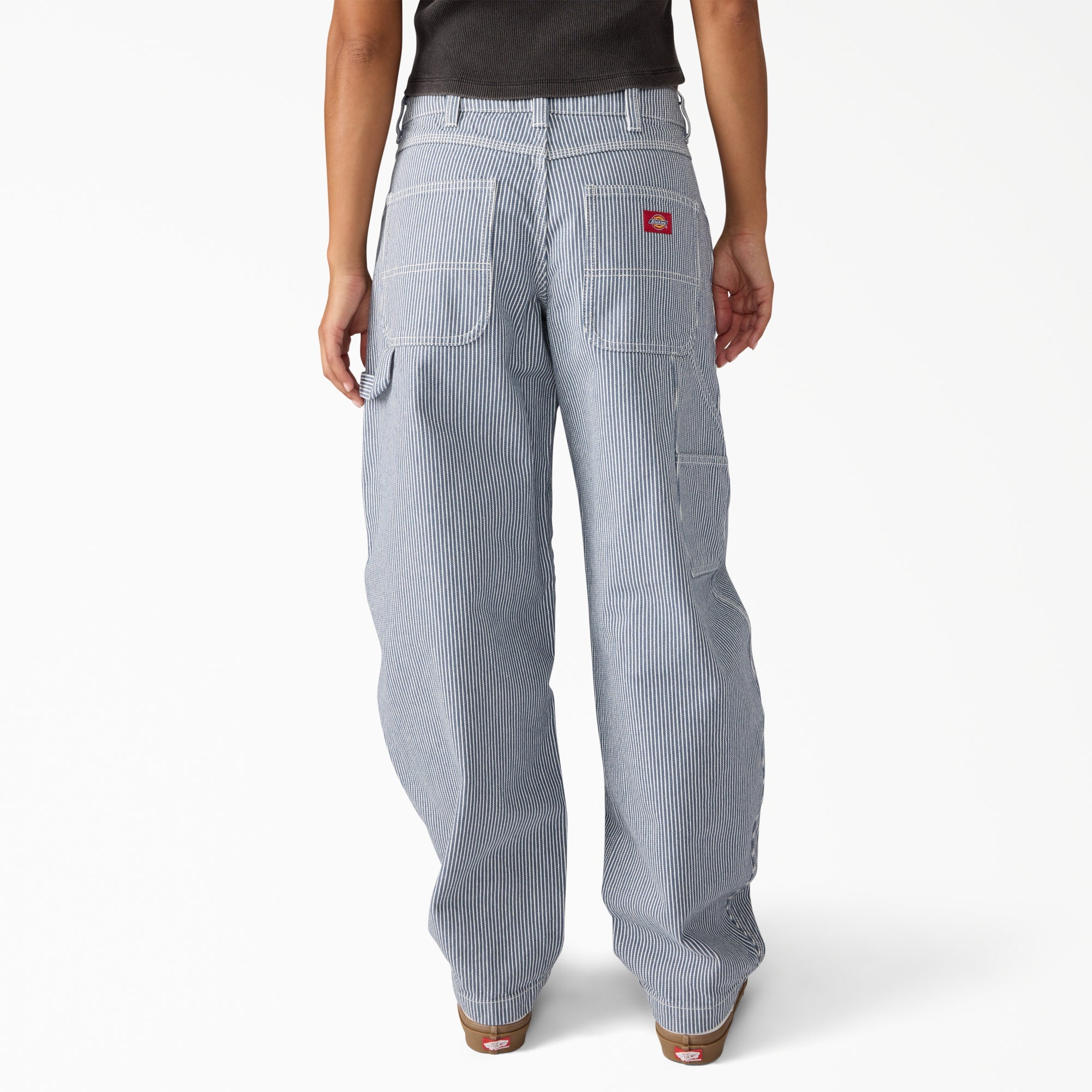 "Women's Hickory Loose Straight Carpenter Pants"