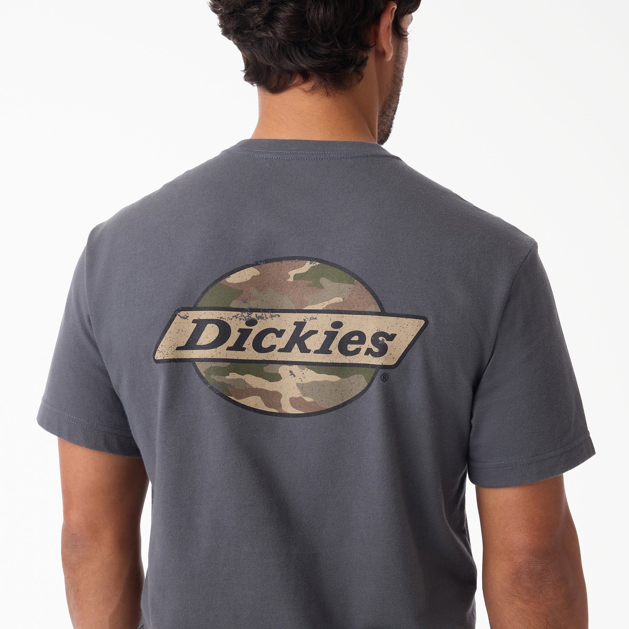 "Camo Logo Short Sleeve T-Shirt"
