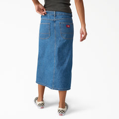 "Women's Midi Denim Skirt"