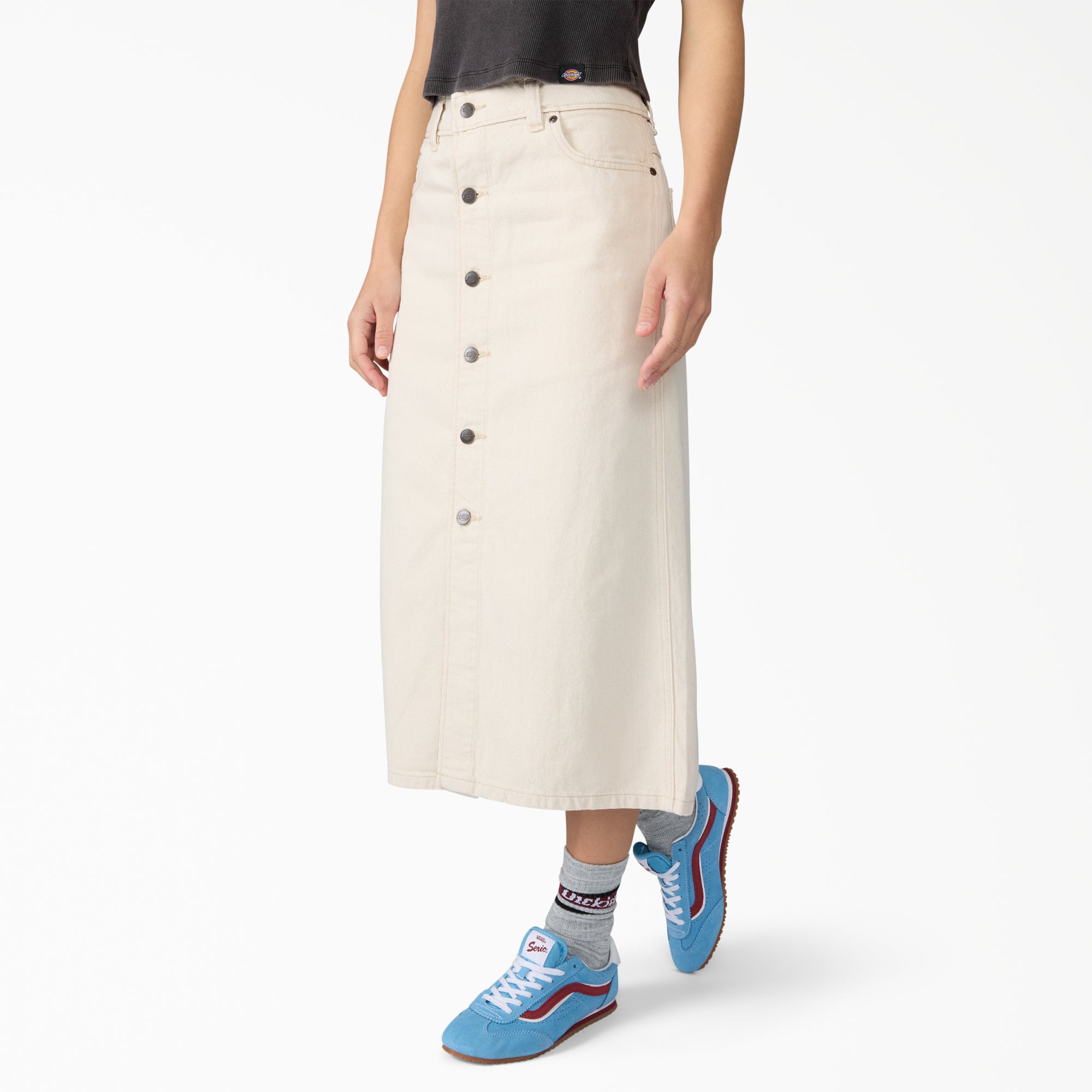 "Women's Midi Denim Skirt"