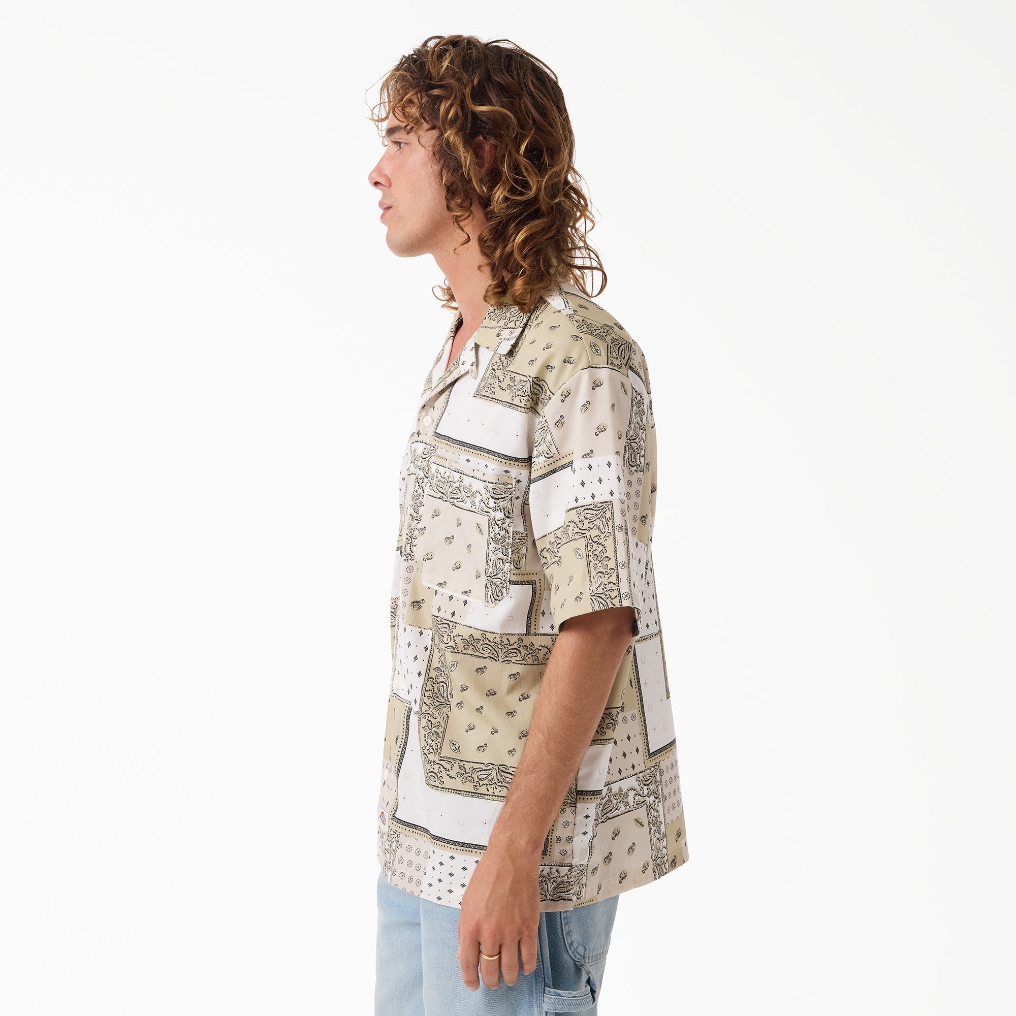 "Glandorf Short Sleeve Button Up Shirt"