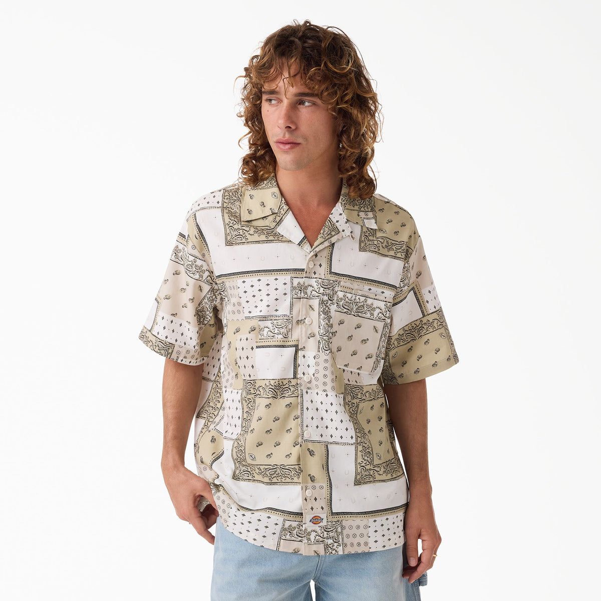 "Glandorf Short Sleeve Button Up Shirt"