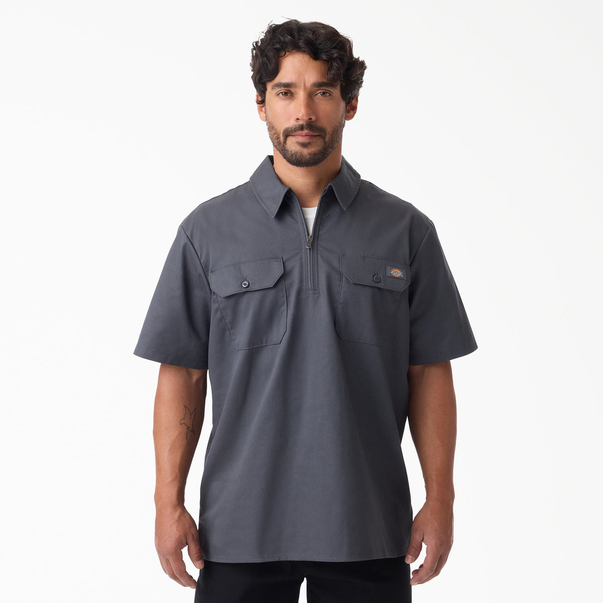 "1/4 Zip Work Shirt"