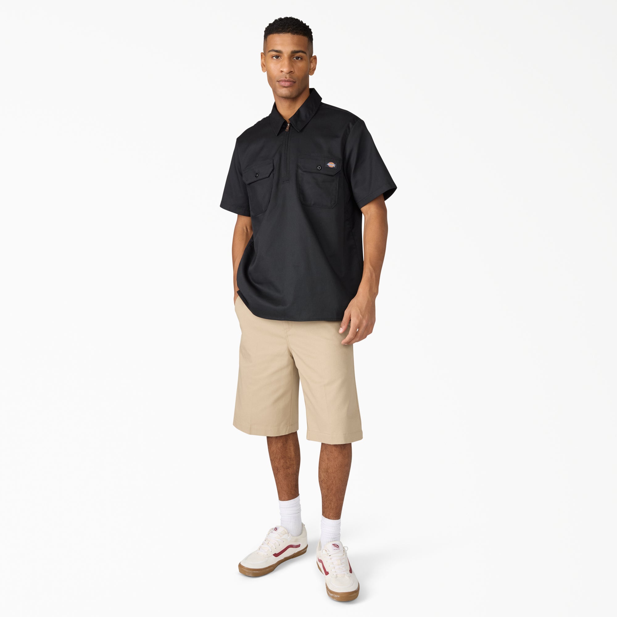 "1/4 Zip Work Shirt"