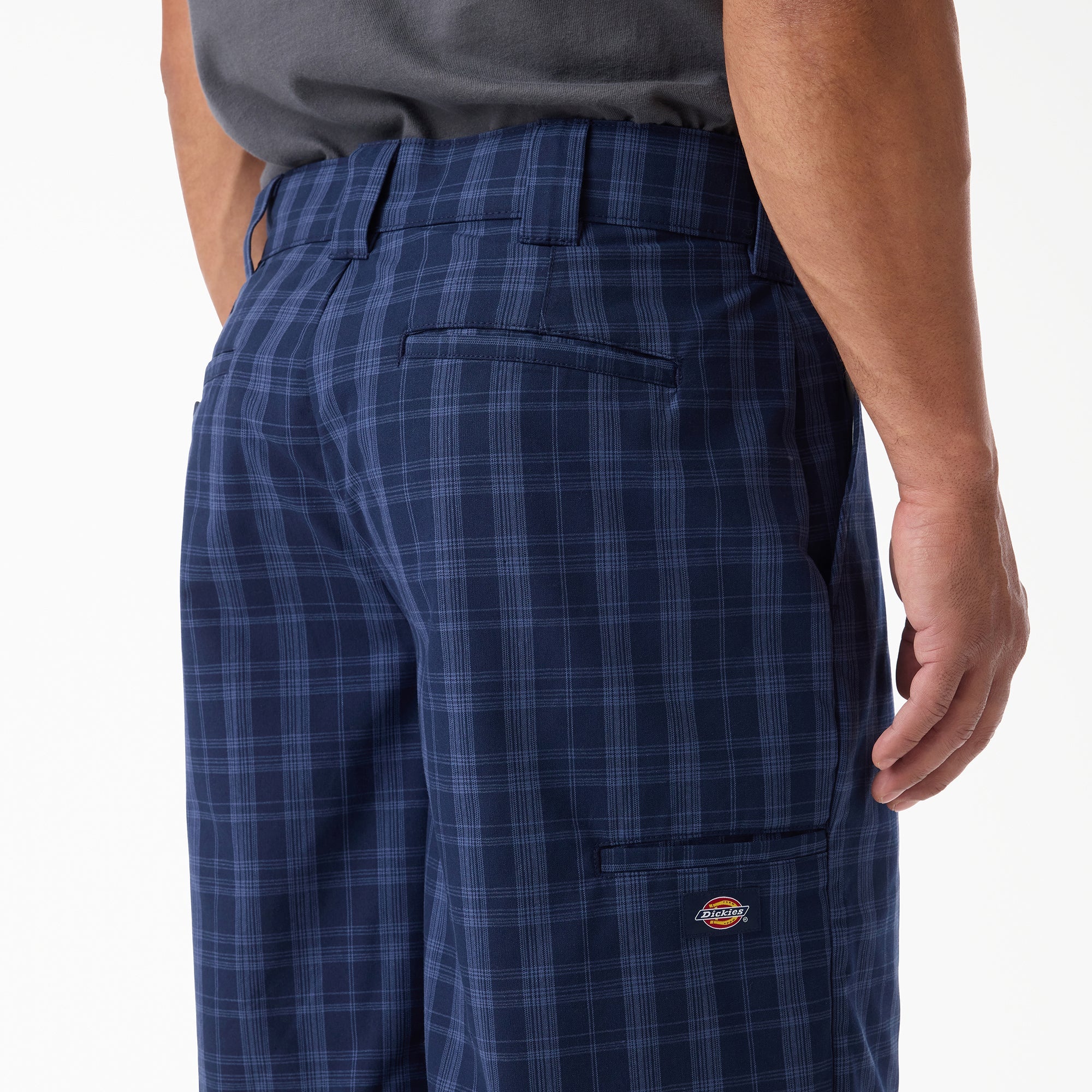 "Plaid Work Shorts, 11"""