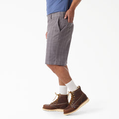 "Plaid Work Shorts, 11"""