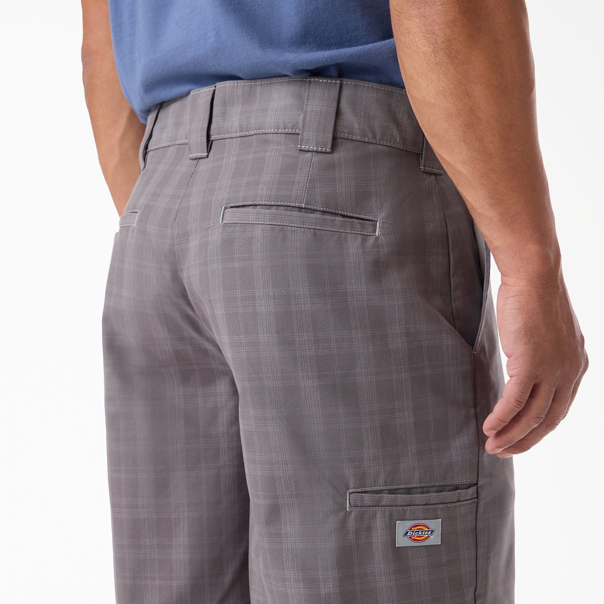 "Plaid Work Shorts, 11"""