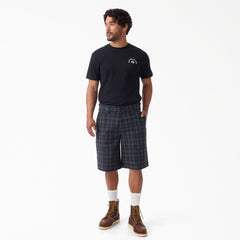 "Plaid Work Shorts, 11"""