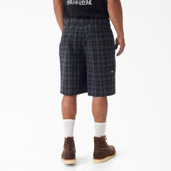 "Plaid Work Shorts, 11"""