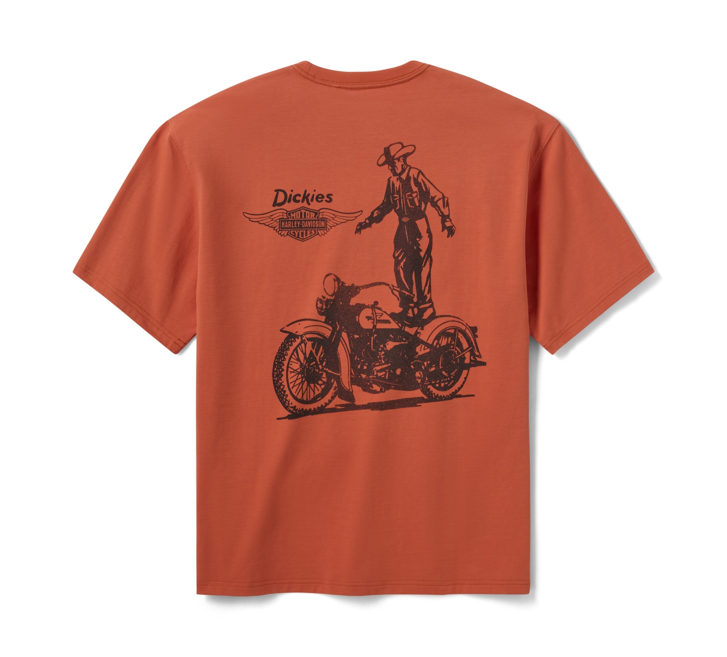 "Dickies x Harley-Davidson® Vintage Wash Cowboy Graphic T-Shirt"