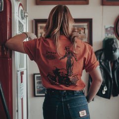 "Dickies x Harley-Davidson® Vintage Wash Cowboy Graphic T-Shirt"