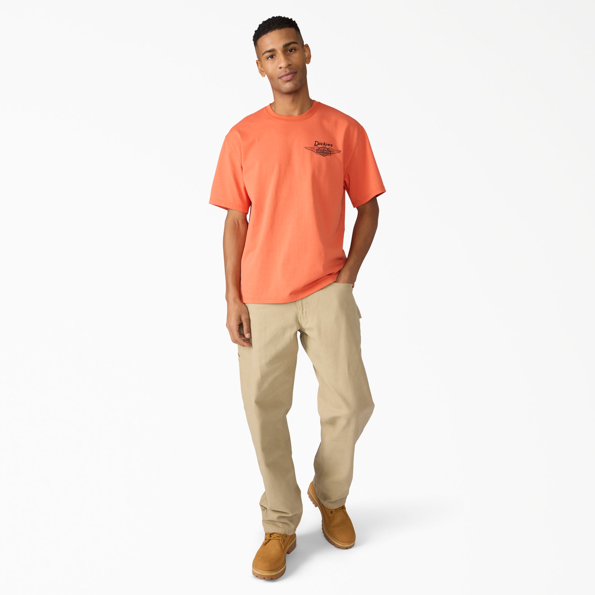 "Dickies x Harley-Davidson® Vintage Wash Cowboy Graphic T-Shirt"