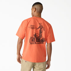 "Dickies x Harley-Davidson® Vintage Wash Cowboy Graphic T-Shirt"