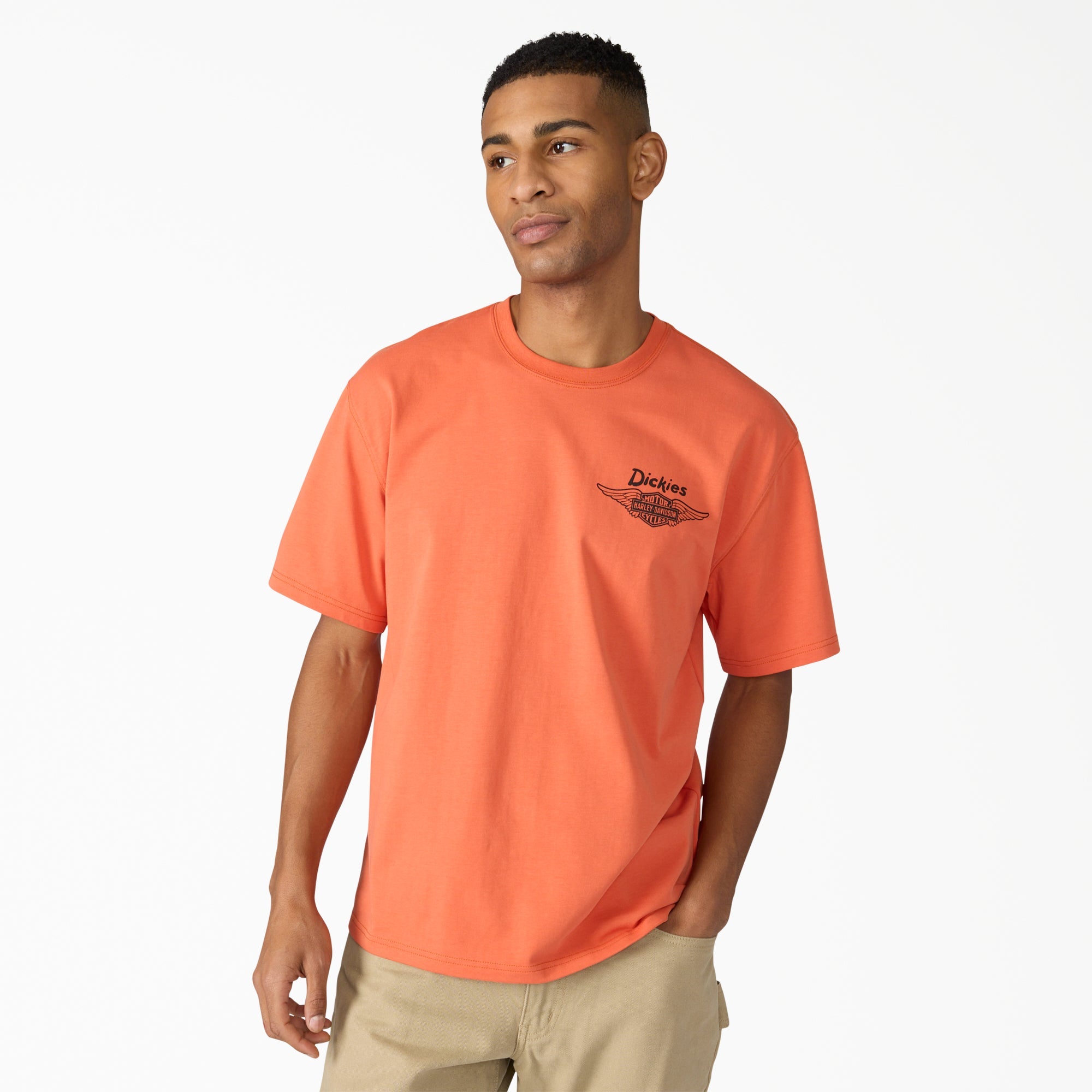 "Dickies x Harley-Davidson® Vintage Wash Cowboy Graphic T-Shirt"