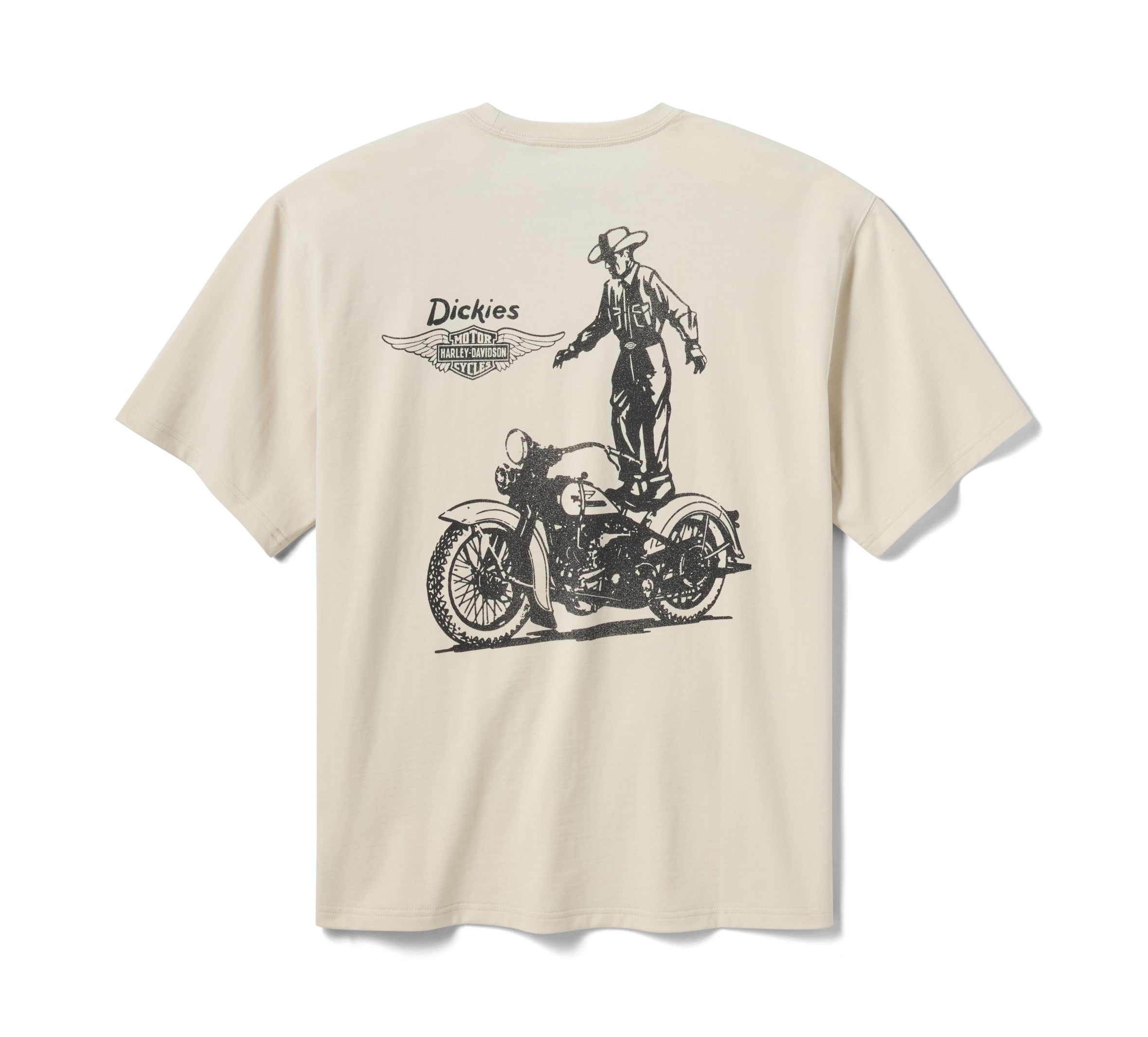 "Dickies x Harley-Davidson® Vintage Wash Cowboy Graphic T-Shirt"