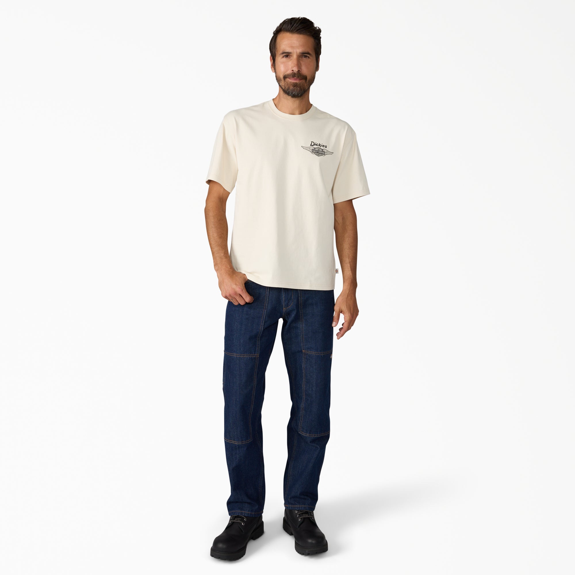 "Dickies x Harley-Davidson® Vintage Wash Cowboy Graphic T-Shirt"