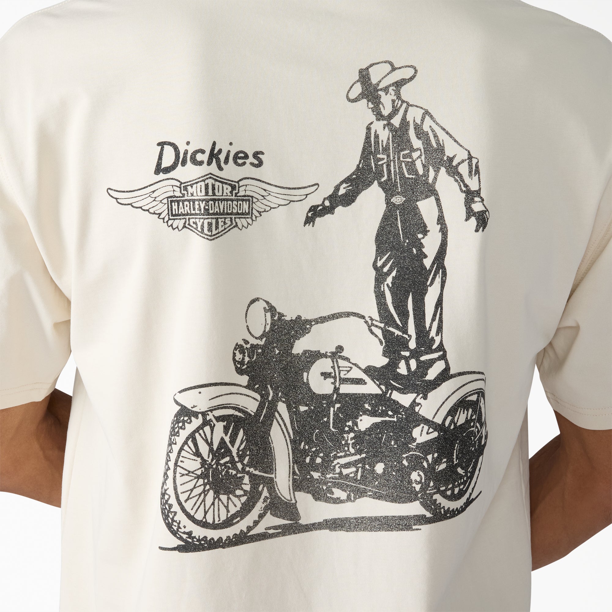 "Dickies x Harley-Davidson® Vintage Wash Cowboy Graphic T-Shirt"