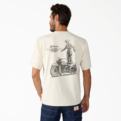 "Dickies x Harley-Davidson® Vintage Wash Cowboy Graphic T-Shirt"