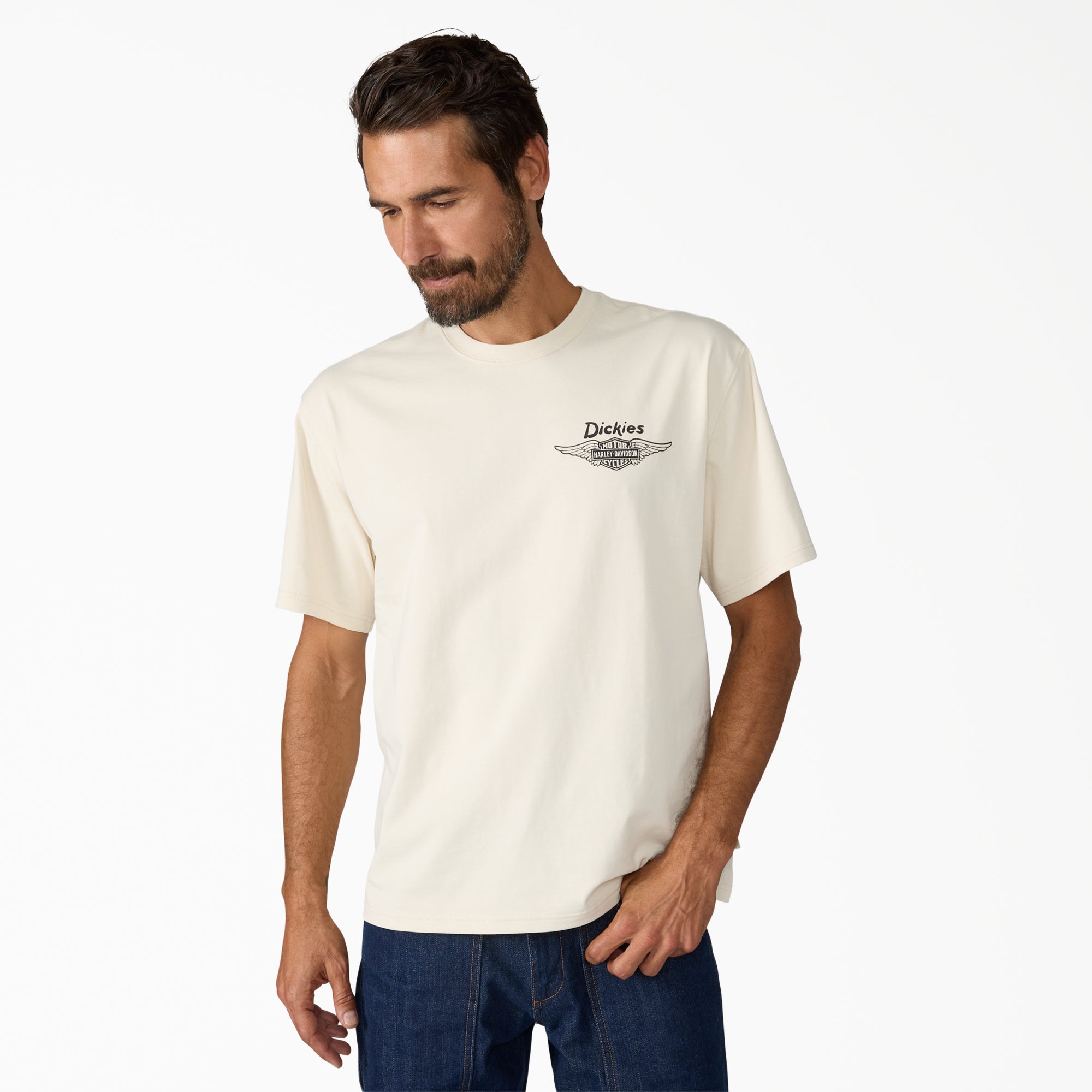 "Dickies x Harley-Davidson® Vintage Wash Cowboy Graphic T-Shirt"
