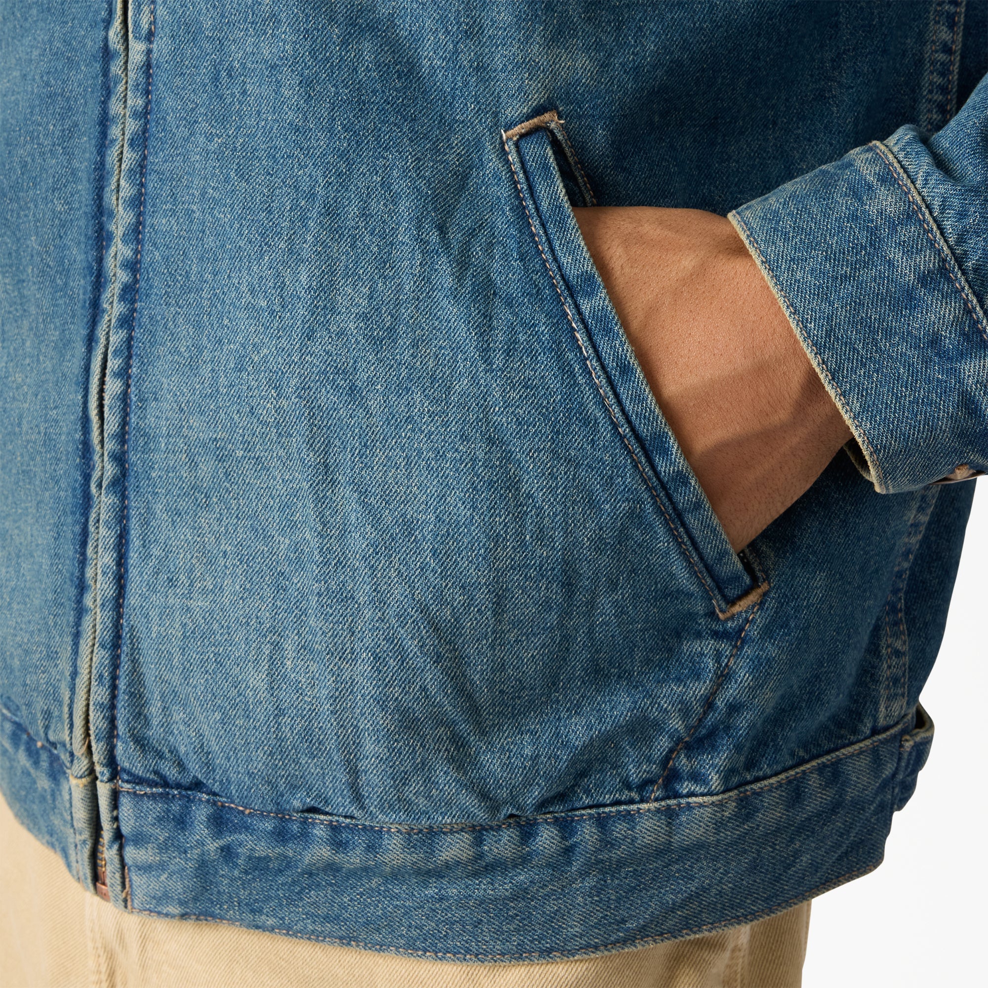 "Denim Painter Jacket"