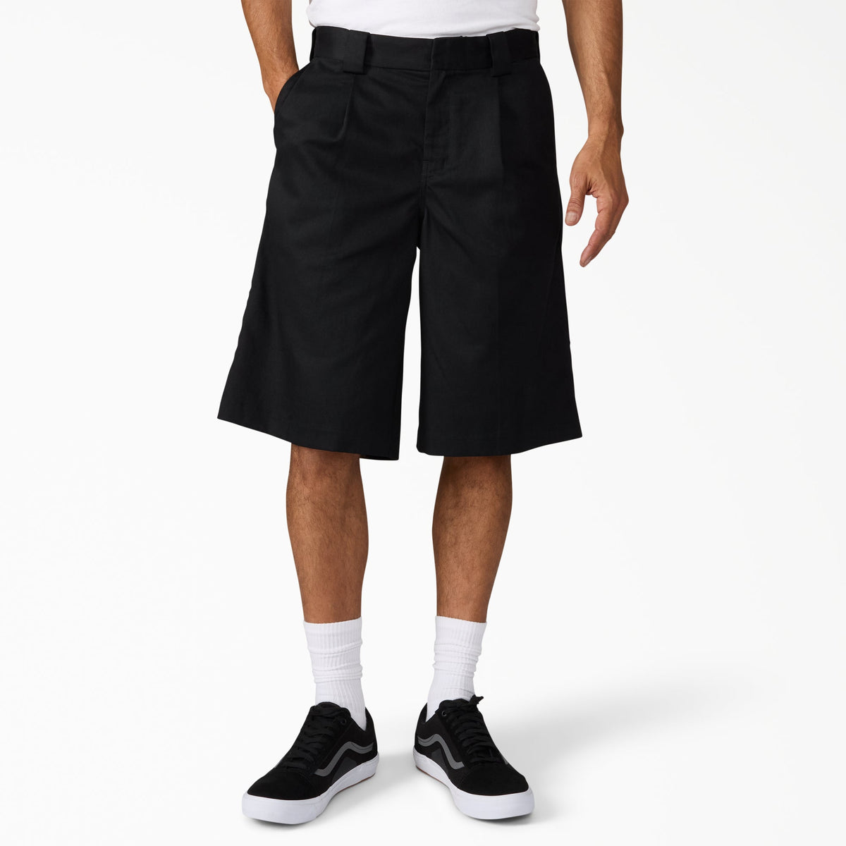 "Hemp Twill Work Shorts, 13"""